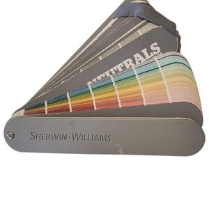 Sherwin Williams Color Snap Paint Swatches Sample Fan Deck Book Match Chips 2015